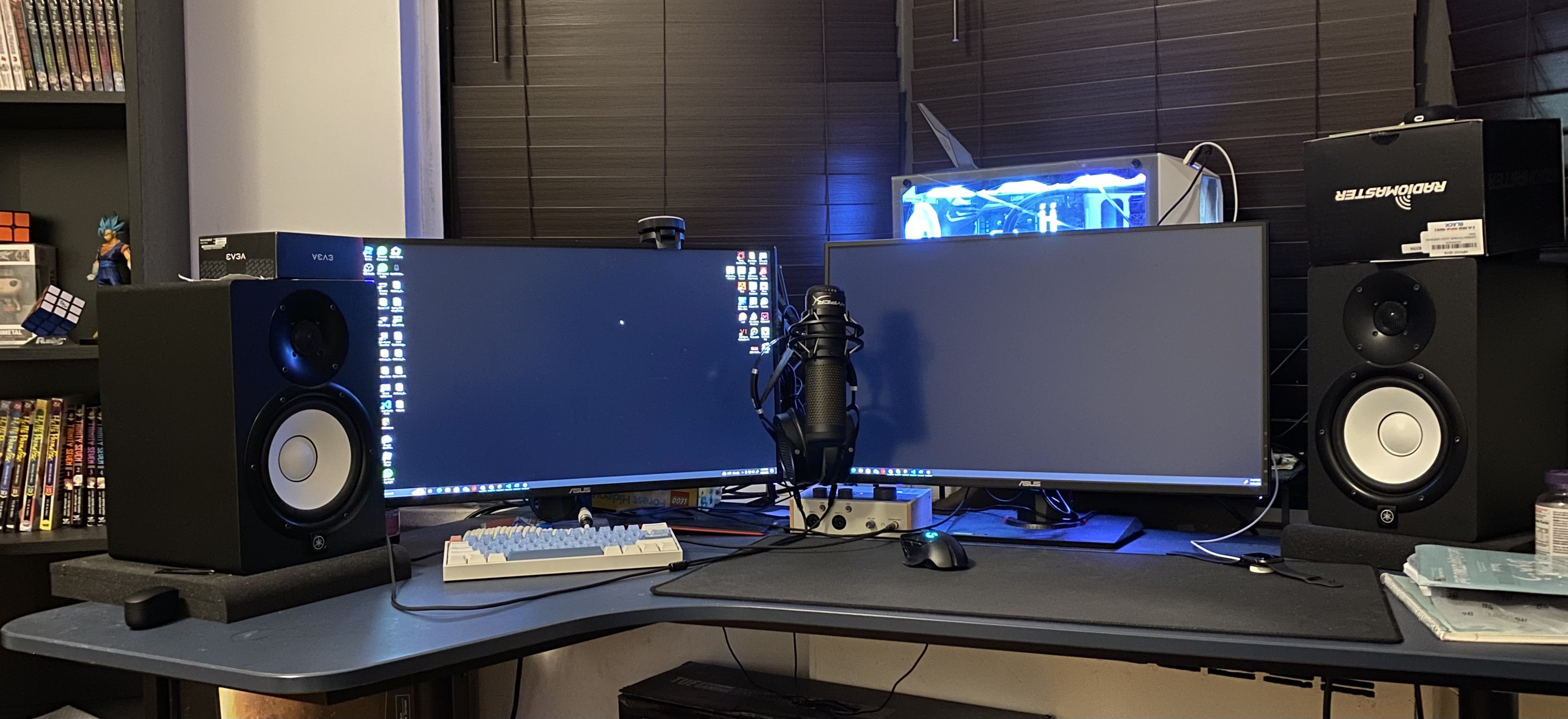 This is a picture of most of my PC Set Up
